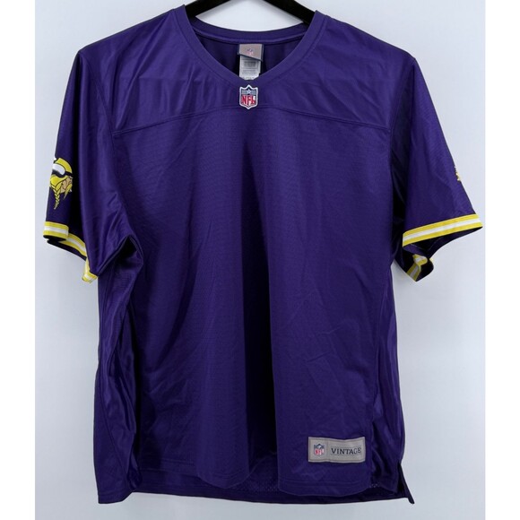 NFL Pro Line Vikings Jersey 2XL NWT Vintage Purple Mesh Team Apparel - Picture 1 of 9